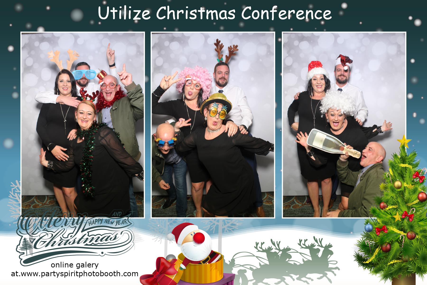 Utilize Christmas Conference | View more photos from the event at gallery.partyspiritphotobooth.com/u/PartySpiritPhotoBooth/Utilize-Christmas-Conference